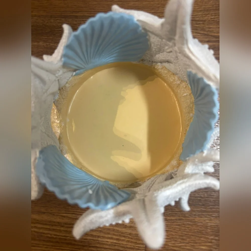 YANKEE CANDLE Beach Theme Candle Holder NEW! - Picture 8 of 17